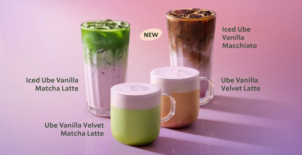 Ube Vanilla at Starbucks Malta